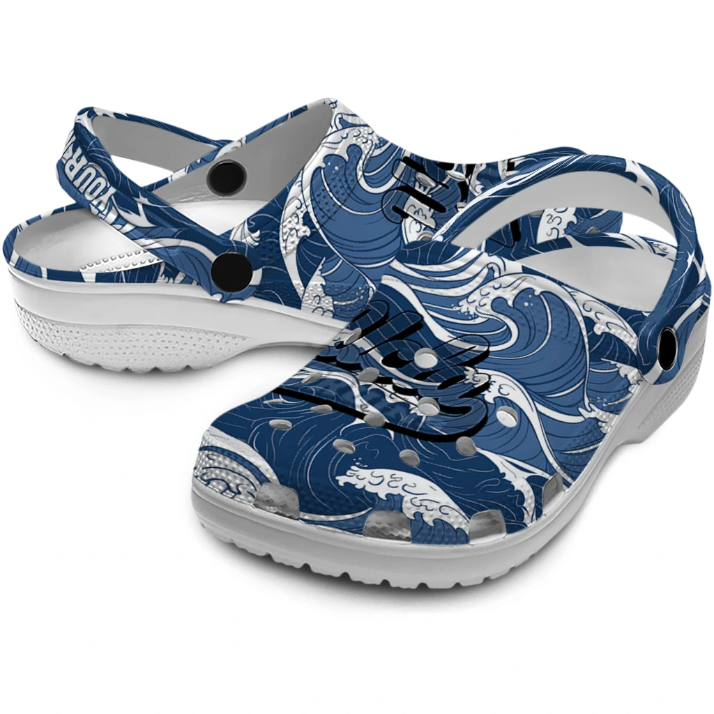 custom ucla bruins wave flow clogs high quality custom ucla bruins wave flow clogs high quality