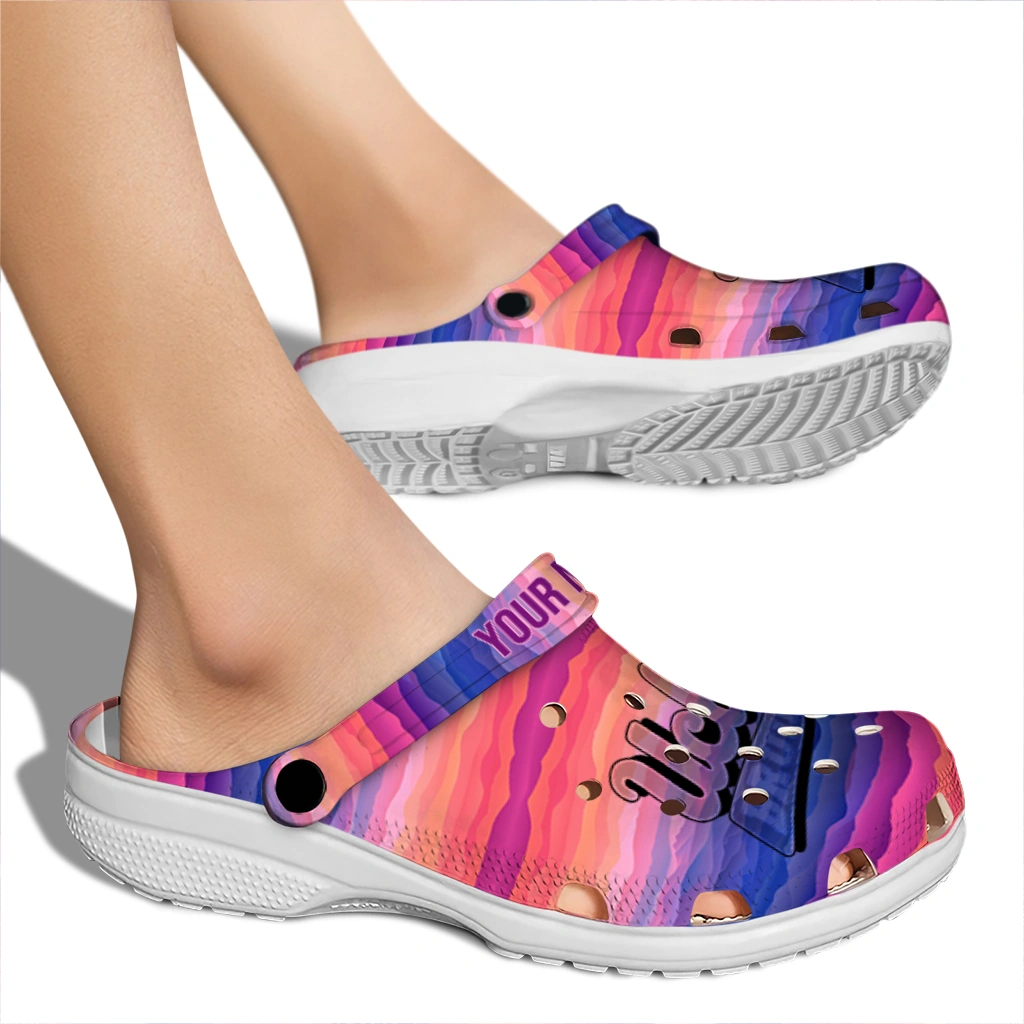 custom ucla bruins wavy stripes clogs fashion forward custom ucla bruins wavy stripes clogs fashion forward