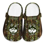 custom uconn huskies woods forest designs clogs best selling