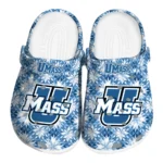 custom umass minutemen snowflake mosaic clogs best selling