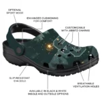 custom usc trojans deer nightscape clogs best selling