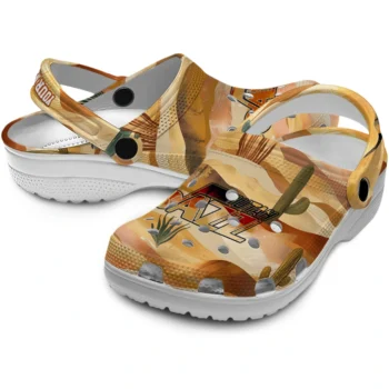 custom utah jazz desert layers clogs high quality