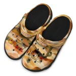custom utah jazz desert layers clogs best selling