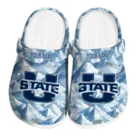 custom utah state aggies mountain artwork clogs best selling