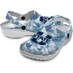 custom utah state aggies mountain artwork clogs best selling