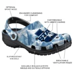 custom utah state aggies mountain artwork clogs best selling