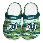 custom utah utes hills illustration clogs best selling