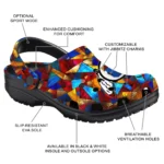 custom utah utes prism pieces clogs best selling
