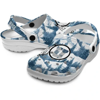 custom utah utes snowy mountains clogs high quality