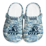 custom utep miners sea swirls clogs best selling