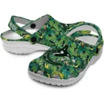 custom vancouver canucks tropical leaves clogs best selling