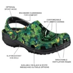 custom vancouver canucks tropical leaves clogs best selling