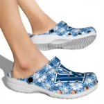 custom villanova wildcats snowflake mosaic clogs best selling