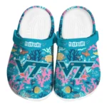 custom virginia tech hokies tropical fish ocean clogs best selling