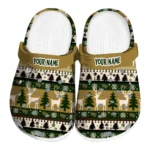 custom wake forest demon deacons christmas motif clogs best selling
