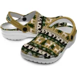 custom wake forest demon deacons christmas motif clogs best selling