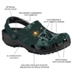 custom washington commanders deer nightscape clogs best selling