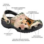 custom washington commanders desert cactus pattern clogs best selling