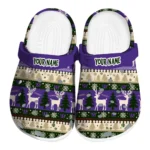 custom washington huskies christmas motif clogs best selling