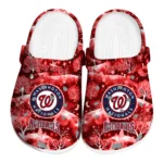 custom washington nationals snowy hills clogs best selling