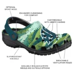 custom washington state cougars hills illustration clogs best selling