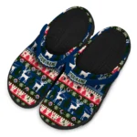 custom washington wizards christmas motif clogs best selling