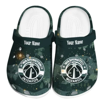 custom washington wizards deer nightscape clogs best selling