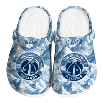 custom washington wizards mountain artwork clogs best selling