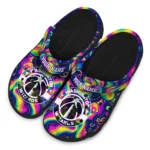 custom washington wizards swirling mushrooms clogs best selling