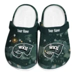 custom western kentucky hilltoppers deer nightscape clogs best selling