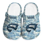 custom western kentucky hilltoppers sea swirls clogs best selling