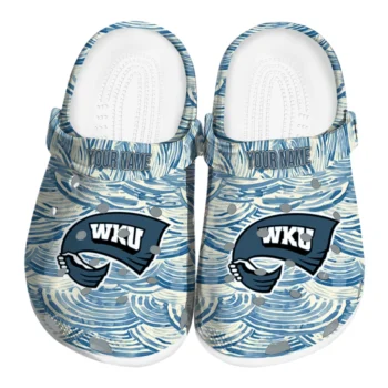 custom western kentucky hilltoppers sea swirls clogs best selling
