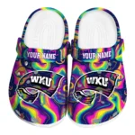 custom western kentucky hilltoppers swirling mushrooms clogs best selling