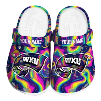 custom western kentucky hilltoppers swirling mushrooms clogs best selling