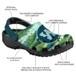 custom western michigan broncos hills illustration clogs best selling