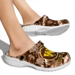 custom western michigan broncos snowy hills clogs best selling