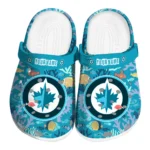 custom winnipeg jets tropical fish ocean clogs best selling