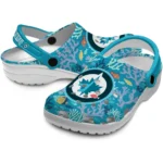 custom winnipeg jets tropical fish ocean clogs best selling