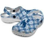 custom wyoming cowboys snowflake mosaic clogs best selling