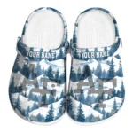 customized air force falcons snowy mountains clogs best selling