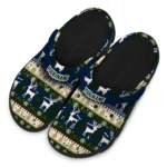 customized akron zips christmas motif clogs best selling
