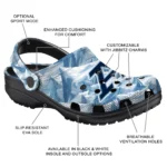 customized akron zips mountain artwork clogs best selling