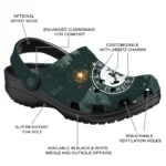 customized alabama crimson tide deer nightscape clogs best selling