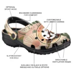 customized alabama crimson tide desert cactus pattern clogs best selling