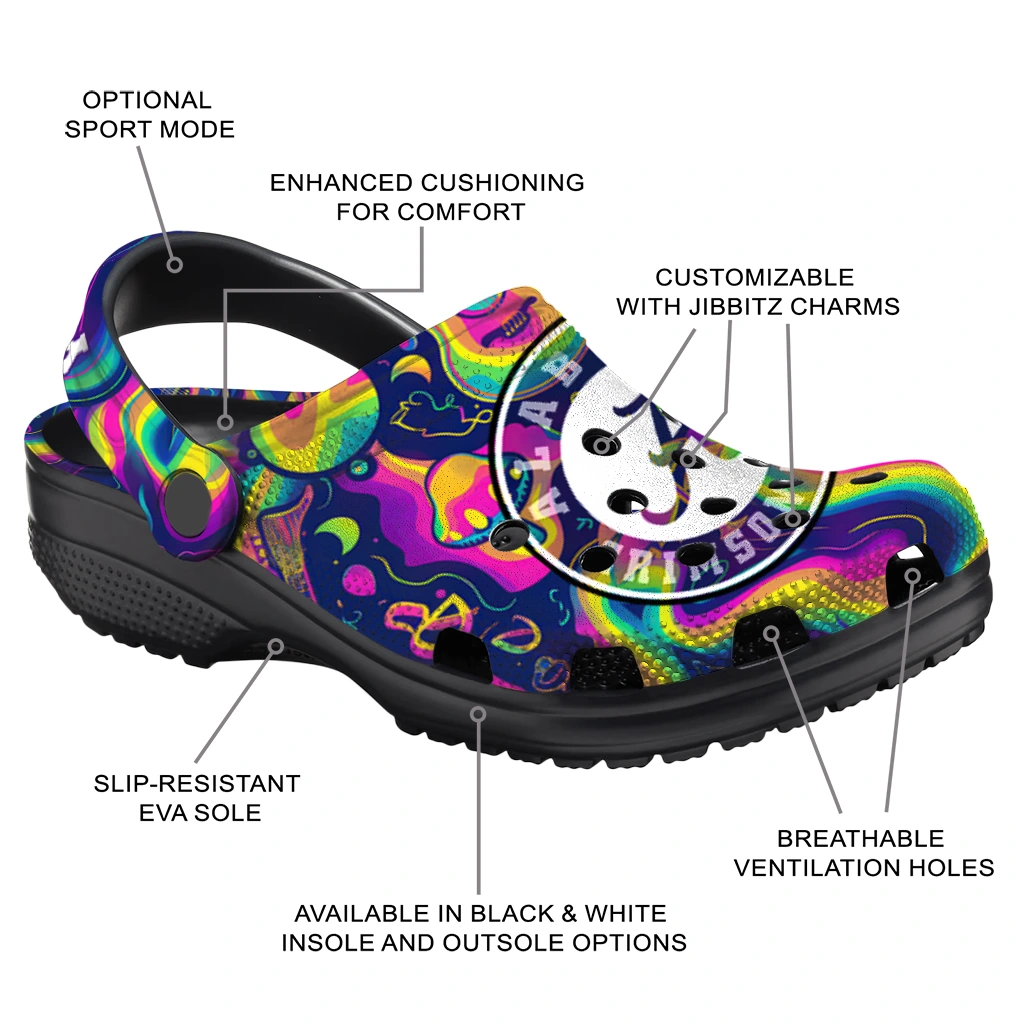 customized alabama crimson tide swirling mushrooms clogs new arrival customized alabama crimson tide swirling mushrooms clogs new arrival