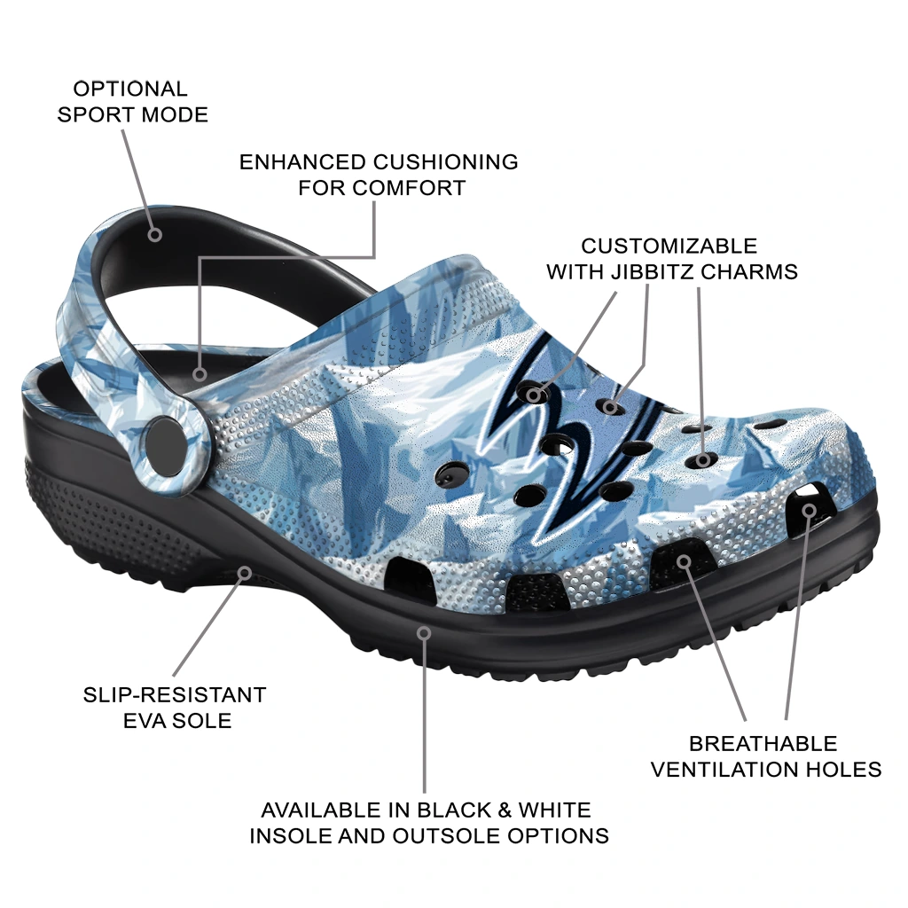 customized anaheim ducks mountain artwork clogs new arrival customized anaheim ducks mountain artwork clogs new arrival