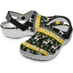 customized appalachian state mountaineers christmas motif clogs best selling