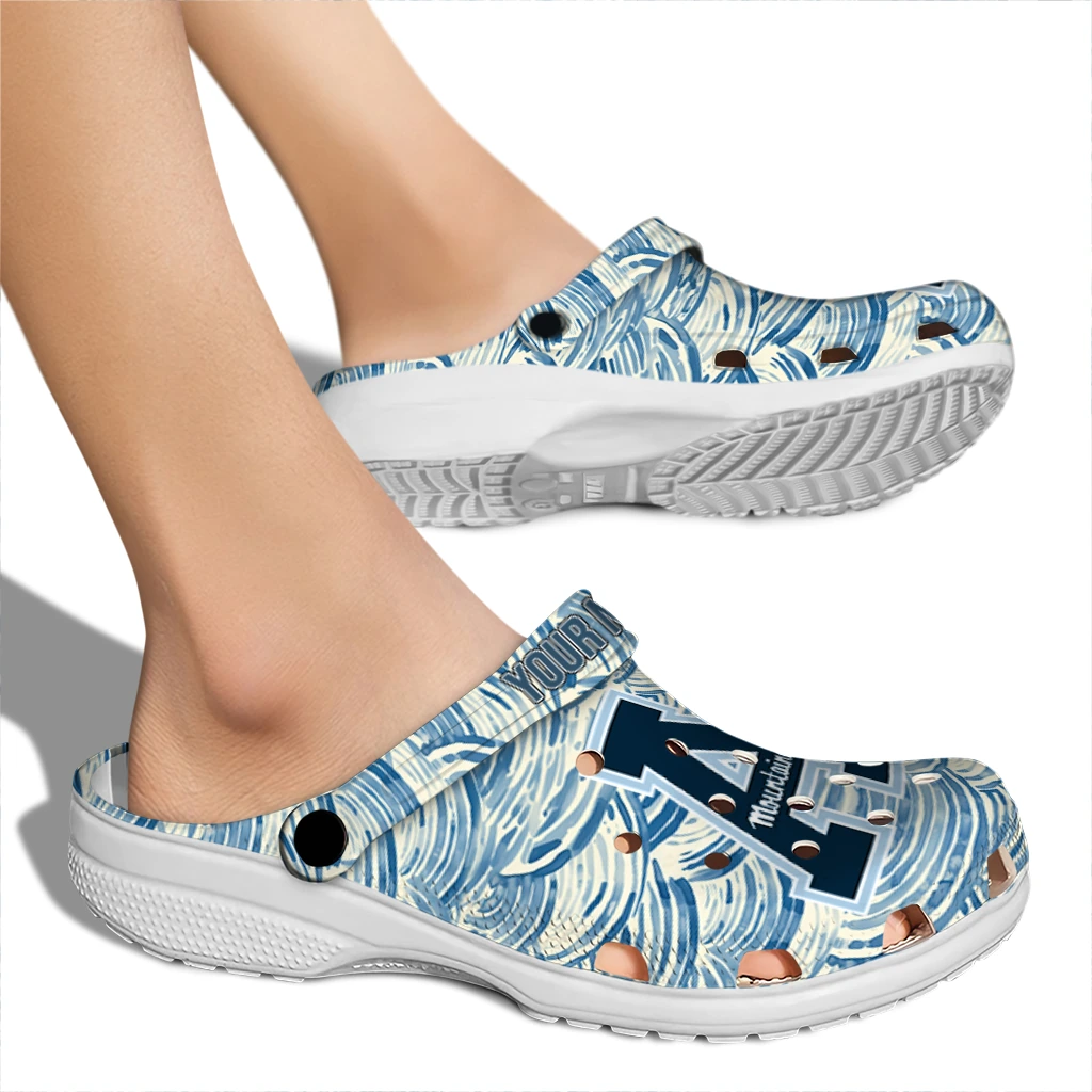 customized appalachian state mountaineers sea swirls clogs fashion forward customized appalachian state mountaineers sea swirls clogs fashion forward