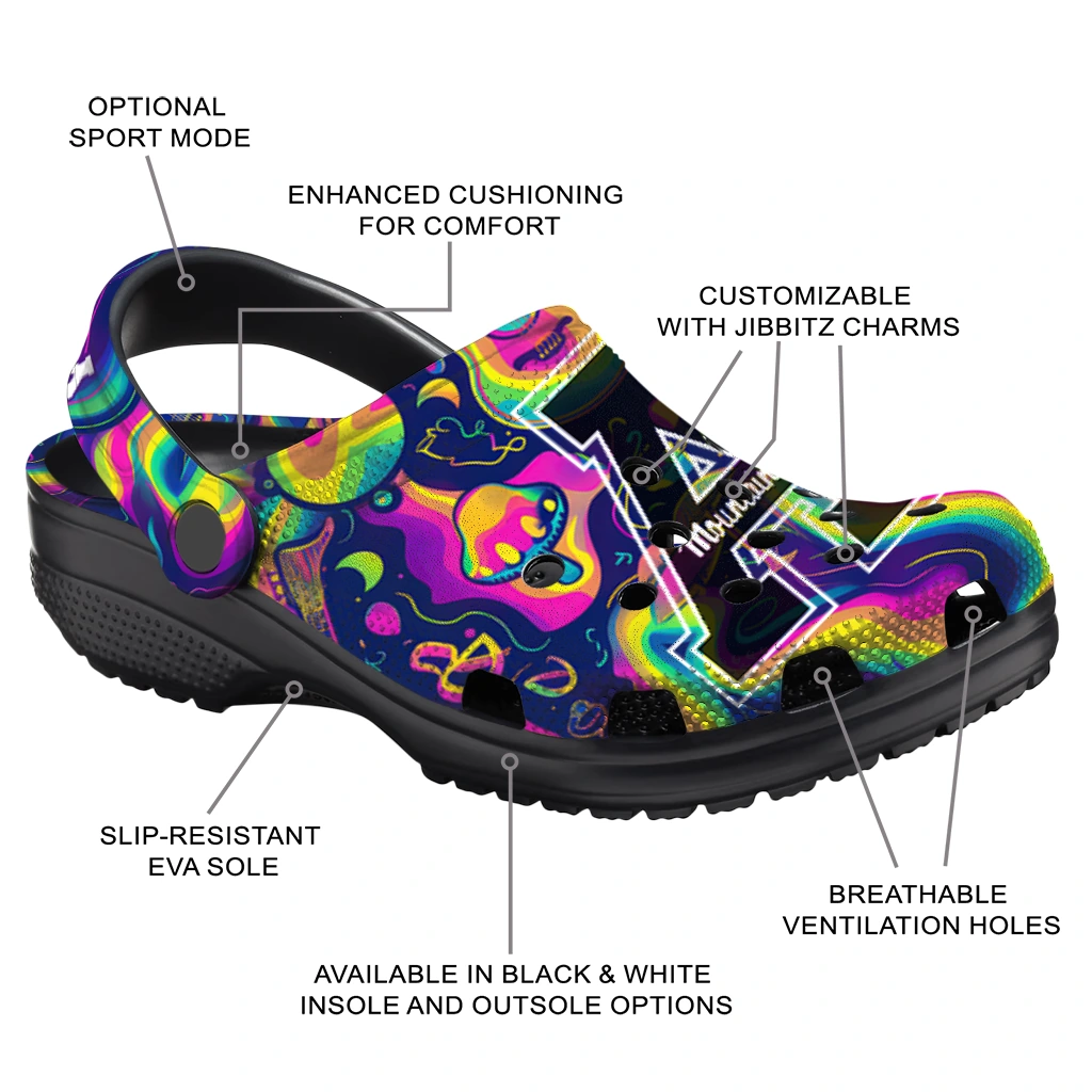 customized appalachian state mountaineers swirling mushrooms clogs new arrival customized appalachian state mountaineers swirling mushrooms clogs new arrival