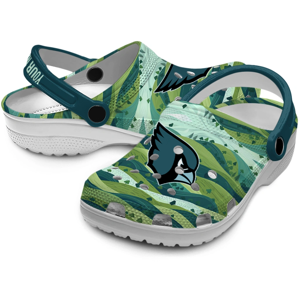 customized arizona cardinals hills illustration clogs high quality customized arizona cardinals hills illustration clogs high quality